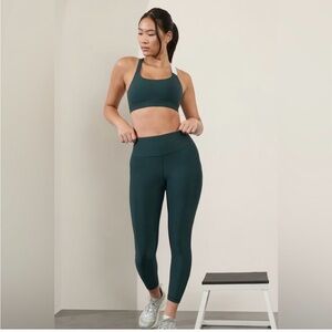 GAP Dark Green Studio Leggings